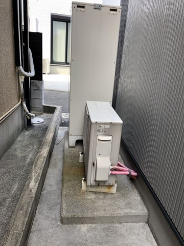 エコキュート交換工事　大阪府泉北郡忠岡町　HE-JPU37KQS-koujiset - Before