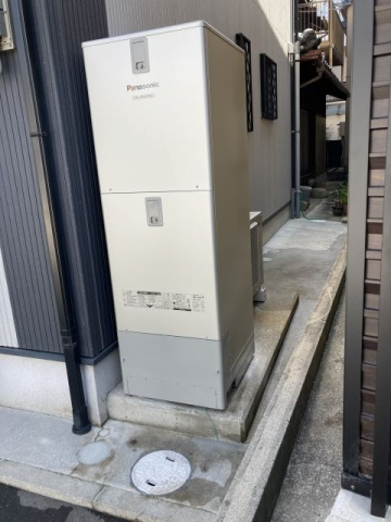 エコキュート交換工事　大阪府泉北郡忠岡町　HE-JPU37KQS-koujiset - After