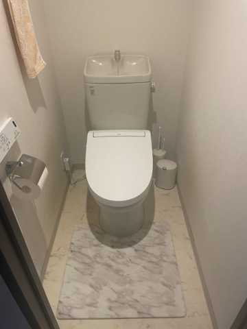 便座交換工事　栃木県宇都宮市　CW-KA31-BW1