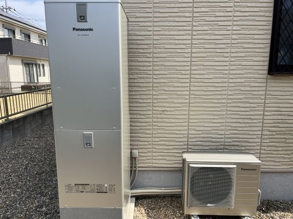 エコキュート交換工事　茨城県鹿嶋市　HE-JPU46KQS-koujiset