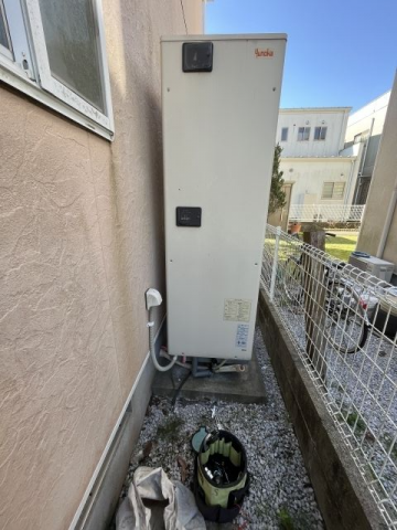 電気温水器交換工事　宮崎県宮崎市　SRT-J37CDH5-set - After
