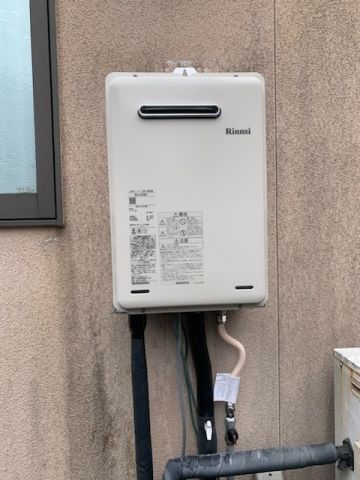 ガス給湯器交換工事　静岡県静岡市清水区　RUX-A1616W-E-set-LPG - After