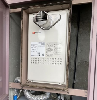 ガス給湯器 分岐水栓交換工事　大阪府大東市　GQ-2427AWX-TDXBL-set-13A-L - After