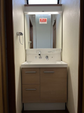 洗面化粧台交換工事　千葉県我孫子市　AR3H-755SY-U-LP2H - After