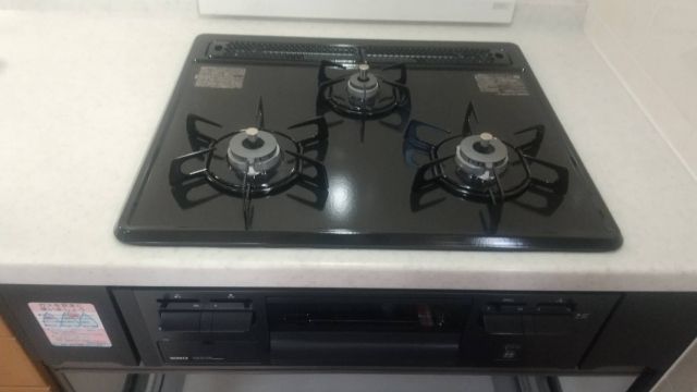 ビルトインガスコンロ交換工事　千葉県鎌ケ谷市　N3GT2RVQ1-13A - After