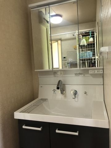 洗面化粧台交換工事　香川県高松市　AR3H-755SY-set3-VR1H - After