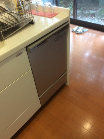 ビルトイン食洗機交換工事　兵庫県芦屋市　NP-45MC6T-sale - After