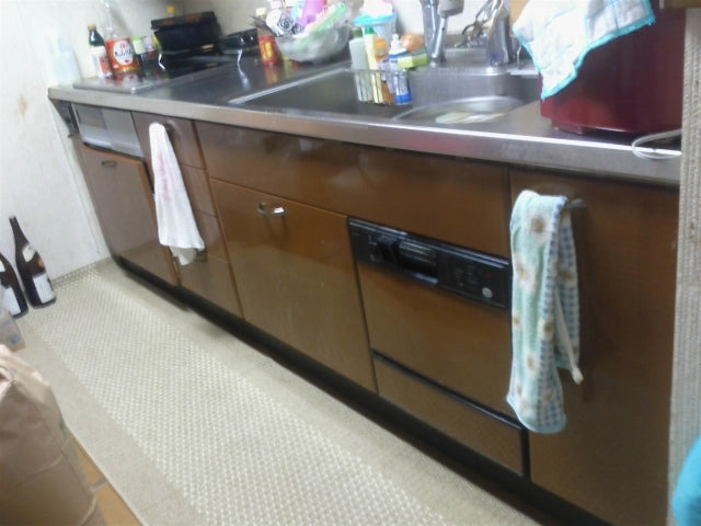食洗機交換工事　福井県福井市　RKW-403A-SV-sale - Before
