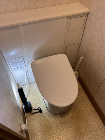 便座交換工事　神奈川県海老名市　TCF4714-NW1