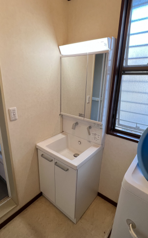洗面化粧台交換工事　東京都文京区　LDSWB060BAGEN1-A - After