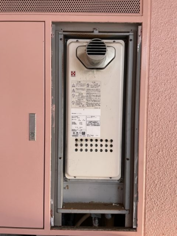ガス給湯器交換工事　茨城県龍ケ崎市 - Before