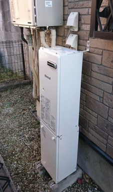 ガス給湯器交換工事　千葉県船橋市　RH-61W-B-13A - After