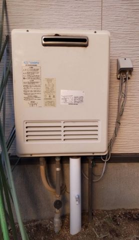 ガス給湯器交換工事　山口県下関市　FH-2423SAW-set-13A - Before