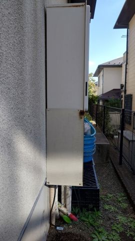 ビルトインガスコンロ ガス給湯器交換工事　神奈川県横浜市都筑区　GT-C2472AW-BL-set-13A - Before