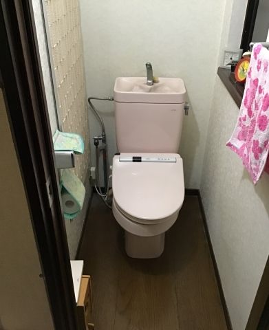 トイレ交換工事　神奈川県横浜市保土ケ谷区　TCF4714-SC1 - Before