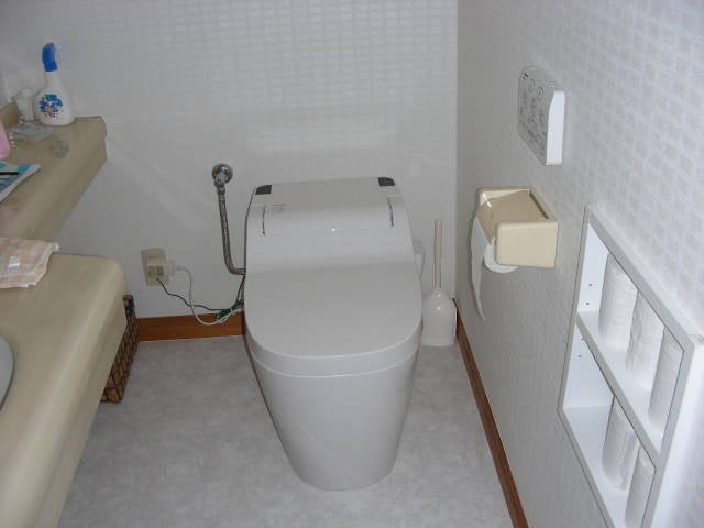 トイレ交換工事　埼玉県幸手市　XCH1101RWS-sale - After