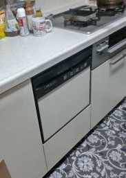 ビルトイン食洗機交換工事　東京都墨田区　NP-45RS9S - Before
