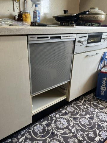ビルトイン食洗機交換工事　東京都墨田区　NP-45RS9S - After