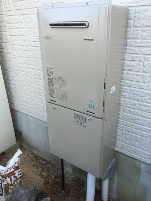 給湯器交換工事　岡山県赤磐市　RUF-E2405SAW-13A-set - After