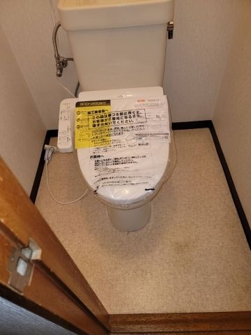 便座交換工事　千葉県松戸市　TCF2213E-NW1