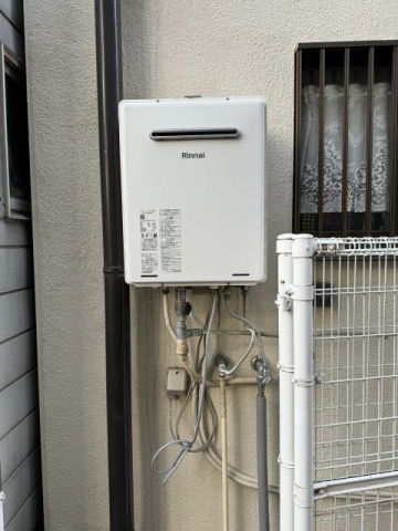ガス給湯器交換工事　大阪府大阪市生野区　RUF-A2405SAW-C-set-13A - After
