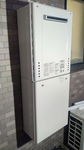 ガス給湯器交換工事　茨城県水戸市　GT-1670SAW-BL-set-13A - After