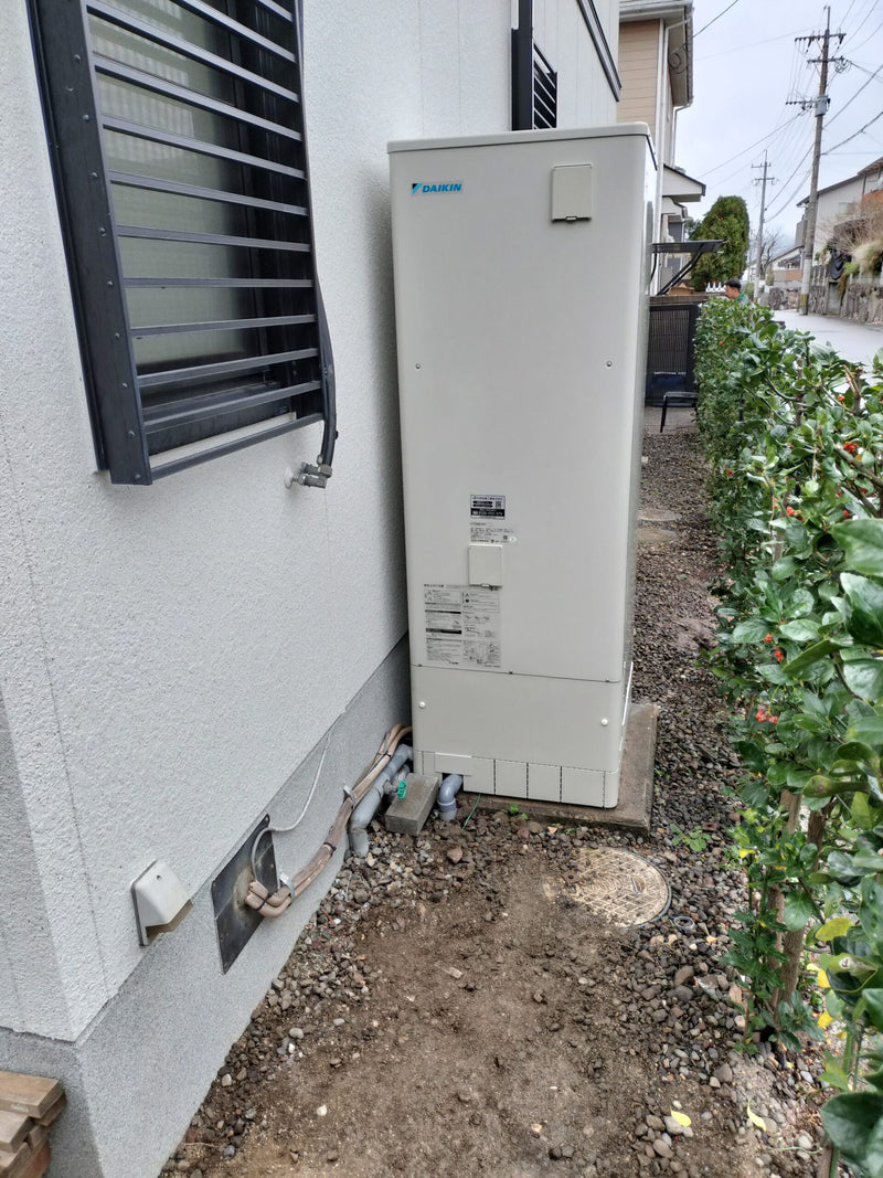 エコキュート交換工事　大分県速見郡日出町　EQN37XFV-set - After