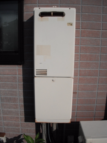給湯器交換工事　富山県黒部市　GQ-2437WS-set-LPG - Before