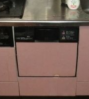 ビルトイン食洗機交換工事　大阪府岸和田市　NP-45RS9S - Before