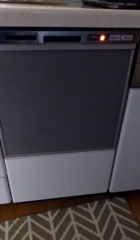 ビルトイン食洗機交換工事　兵庫県神戸市北区　NP-45MS9S - Before