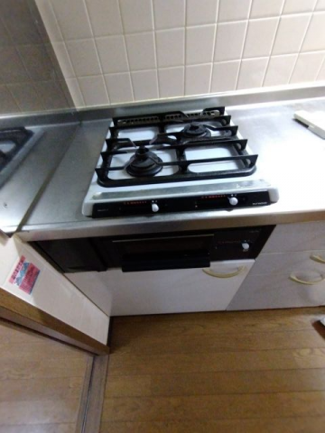 ビルトインガスコンロ交換工事　東京都北区　N2G23KSQ1-13A - Before