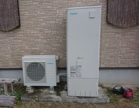エコキュート交換工事　愛媛県今治市　EQX37XFV-set
