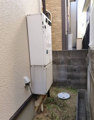 ガス給湯器交換工事　大阪府豊中市　GTH-C2461AWD-1-BL-set-13A - Before
