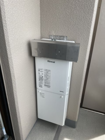 ガス給湯器交換工事　福岡県福岡市中央区　RUJ-A2400W-A-set-13A - After