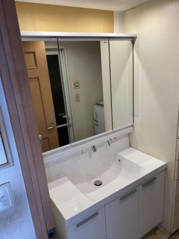 洗面化粧台交換工事　東京都町田市　RBH-1005SY-A-YS2HA - After