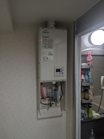 ガス給湯器交換工事　東京都江戸川区　GQ-1637WS-FFA-13A - After