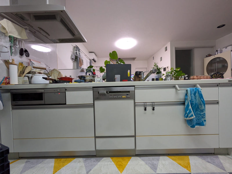 ビルトイン食洗機交換工事　徳島県板野郡北島町　NP-45MD9S-kst10 - Before