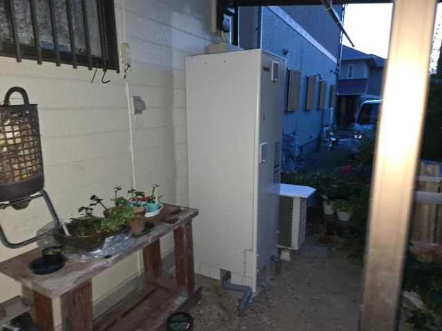 電気温水器交換工事　愛媛県東温市　DO-3013GPL - After