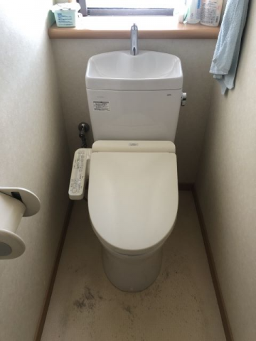 トイレ交換工事　東京都多摩市　CS232B-SH233BA-NW1 - After