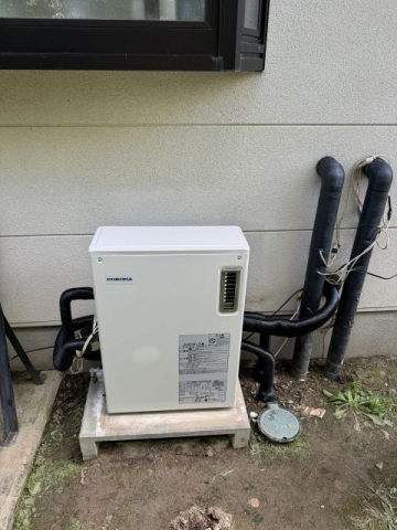 石油給湯器交換工事　福島県須賀川市　UKB-SA382B-M - After