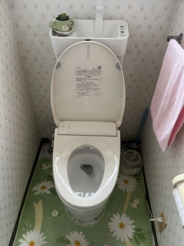 便座交換工事　埼玉県越谷市　CH843-PF - After