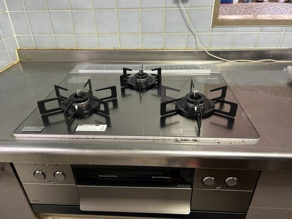 ビルトインガスコンロ交換工事　東京都渋谷区　N3WU3PWASKSTEC-13A