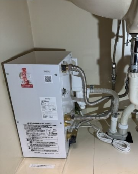 小型電気温水器交換工事　大阪府吹田市　RESK06A1R - After