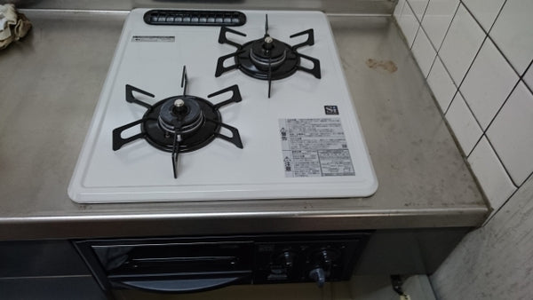 ガスコンロ交換工事　神奈川県横浜市港北区　RB2K2H3SB-13A