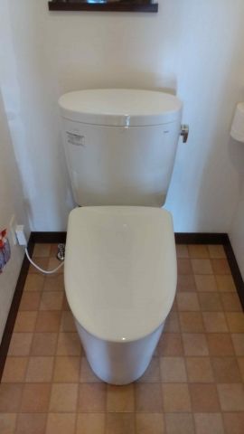 トイレ交換工事　愛知県清須市　CS400B-SH400BA-NW1 - After