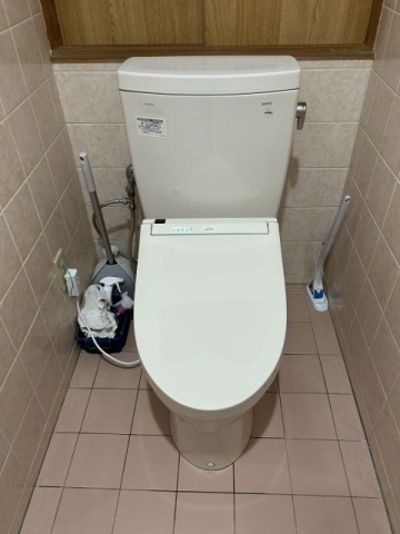 便座交換工事　静岡県掛川市　TCF6543AM-SC1 - After