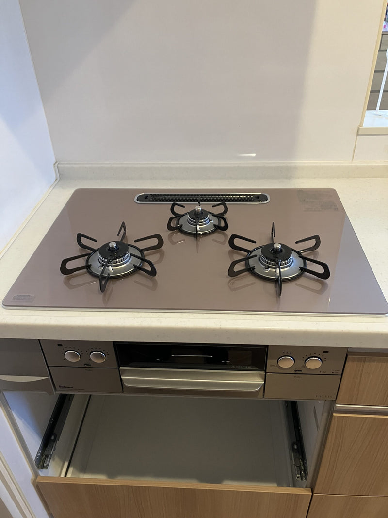 ビルトインガスコンロ交換工事　兵庫県明石市　PD-863WS-U75GP-13A - After