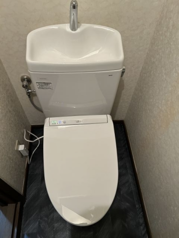 トイレ交換工事　神奈川県川崎市多摩区　CS232BM-SH233BA-NW1 - After