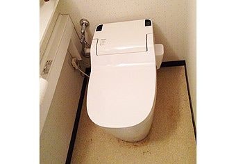 洋式便器交換工事　石川県野々市市　XCH1101WS-sale - After