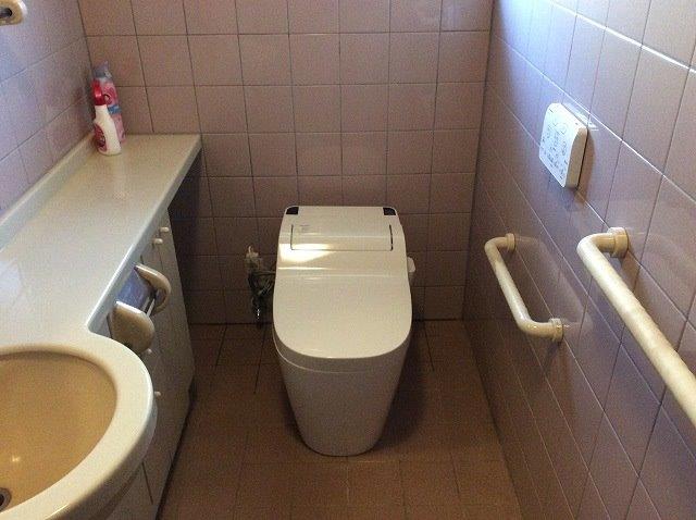 トイレ交換工事　長野県長野市　XCH1101WS-sale - After